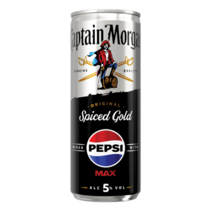 Captain Morgan Spiced Gold & Pepsi Max 12 x 250ml