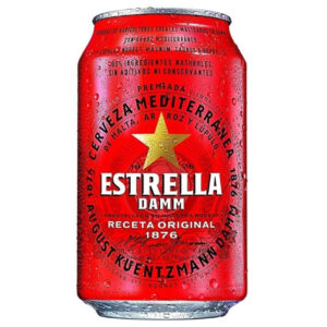 Estrella Damm 12 x 330ml Cans