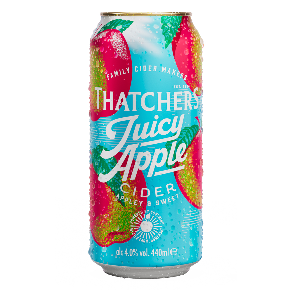 Thatchers Juicy Apple Cider 12 x 440ml Cans