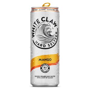 White Claw Hard Seltzer Mango 12 x 330ml Cans