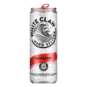 White Claw Hard Seltzer Raspberry 12 x 330ml Cans